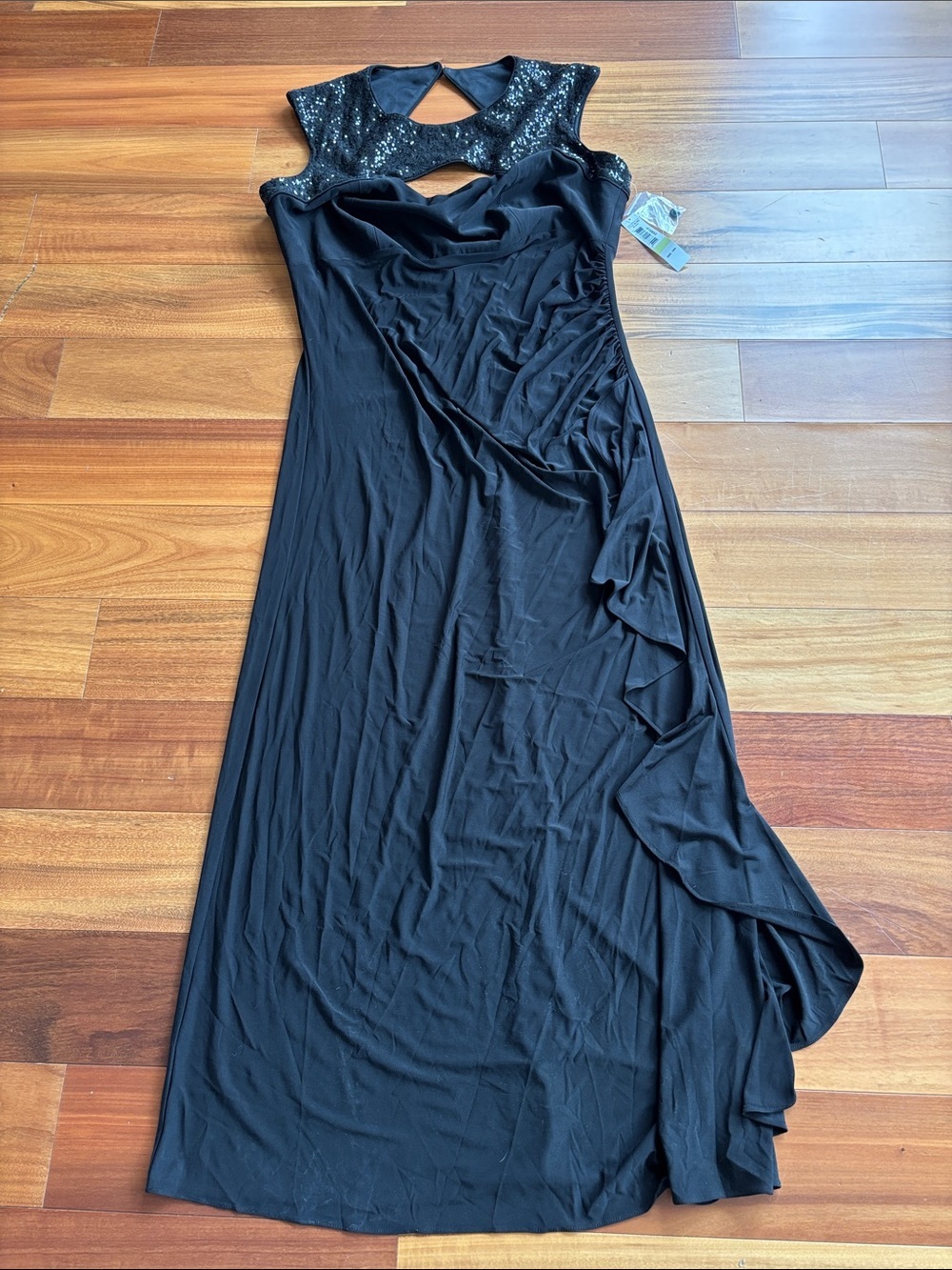 NWT black formal gown